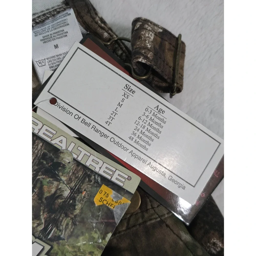 Lil Joey Kritters Realtree APG Camo Overalls My First SUV Baby Boys Size M 6-12M